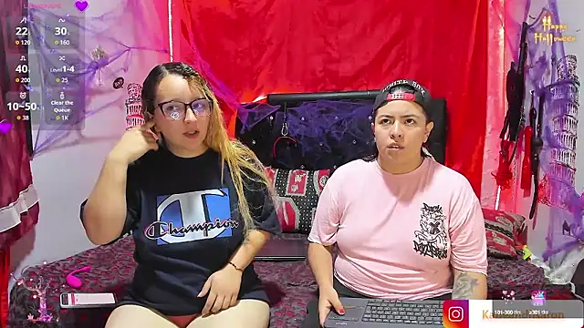 katieeandsharonn online show from October 20, 1:14 pm