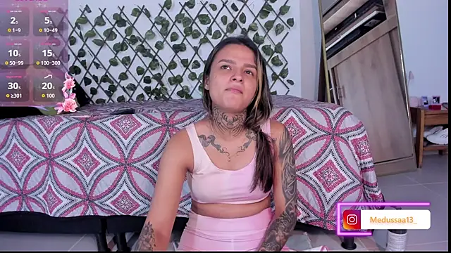 medussa13  online show from January 7, 2:20 pm