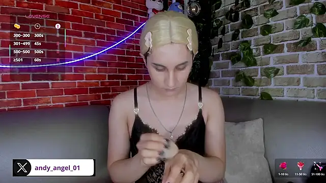 andy angell1 online show from January 16, 12:45 pm