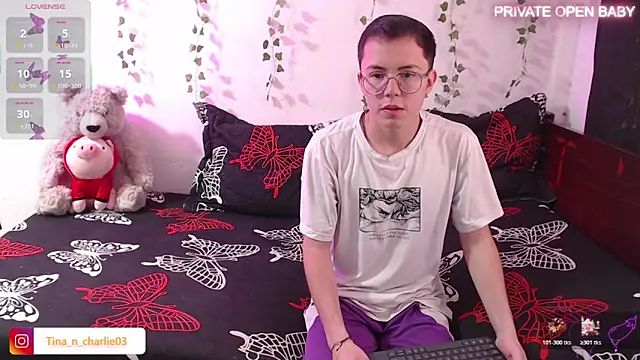 Tina 4 Charlie online show from November 21, 1:57 pm