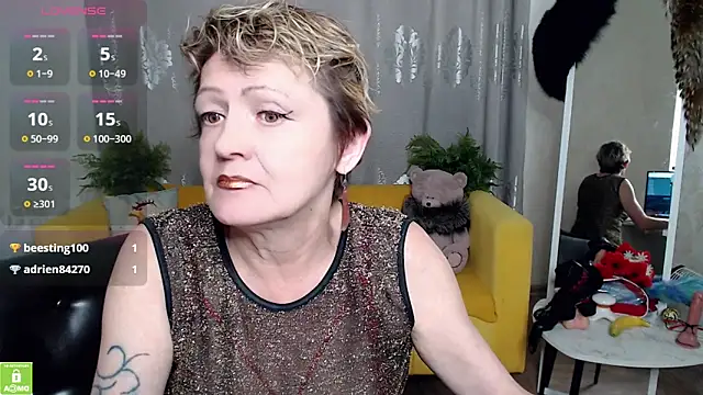 SexyGrandma  online show from February 11, 9:11 am