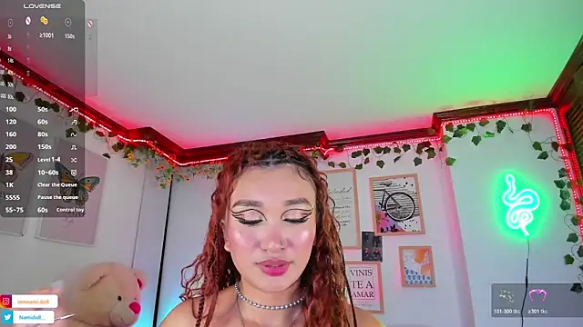 NamiDoll online show from November 7, 3:56 am