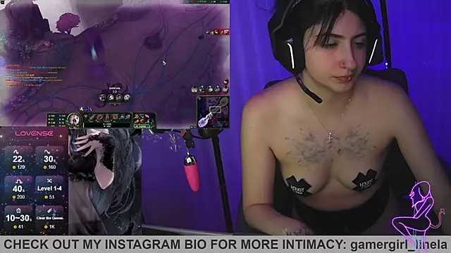 Gamergirl-Linela online show from January 8, 6:01 pm