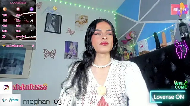 Meghan hott online show from January 17, 4:42 am