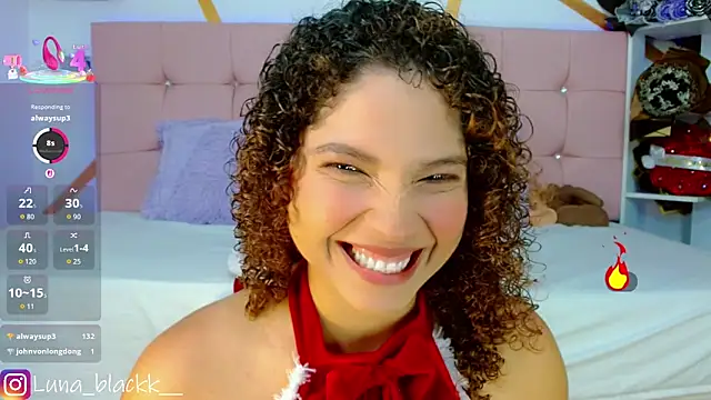 Luna blackk online show from December 22, 10:24 pm