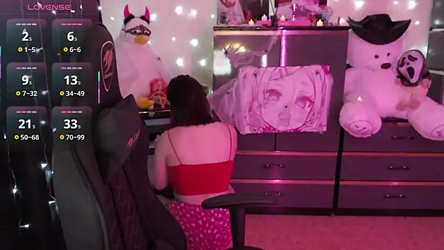 AmyVibess online show from October 27, 8:03 pm