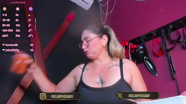 MelanyVegas online show from February 17, 2:38 pm