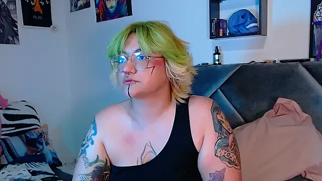 XxGreenGoodxX online show from January 11, 1:10 am