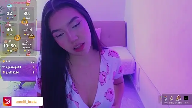 Ameliiaa tay online show from October 31, 11:47 am