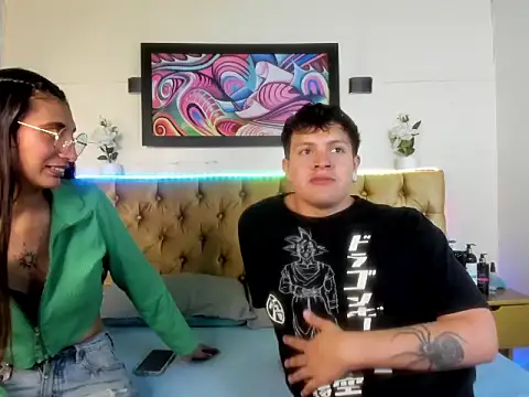 Ethan N Abby online show from February 10, 8:23 pm