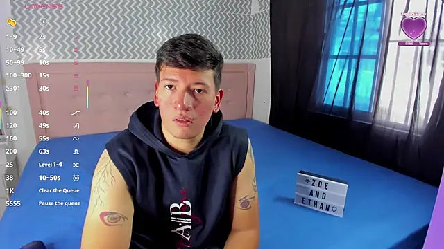 ZoeandEthan online show from November 23, 6:31 pm