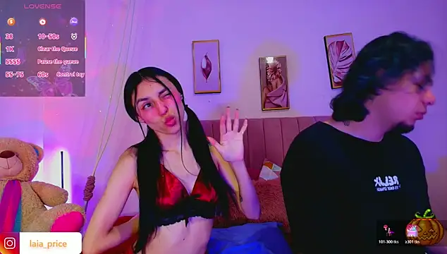 Laia and Damian online show from October 22, 12:10 pm