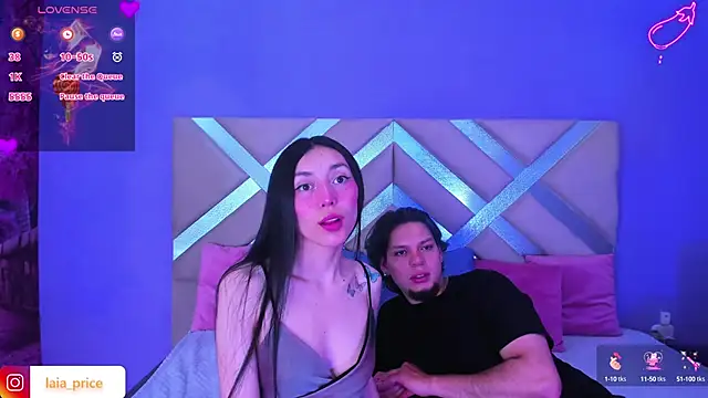 Laia and Damian online show from September 17, 7:56 pm