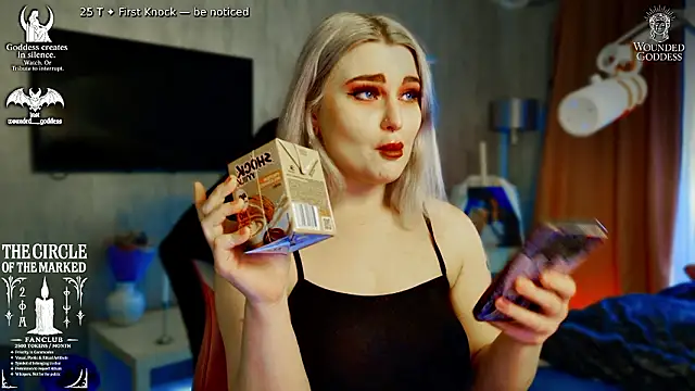 Wounded Goddess  online show from February 10, 7:55 am