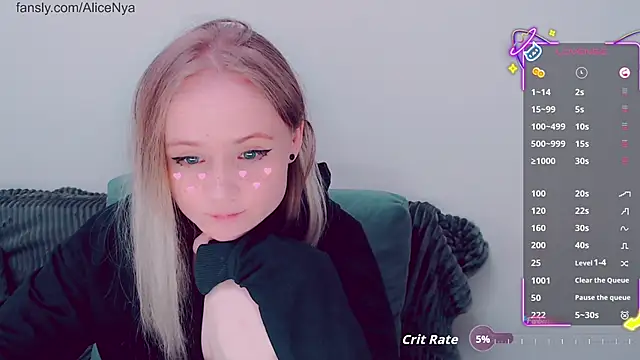 AliceNya cute online show from November 15, 6:03 am