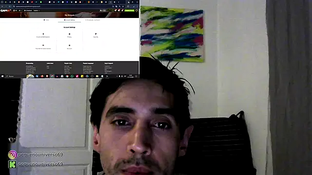 pequenouniverso69 online show from October 23, 2:06 am