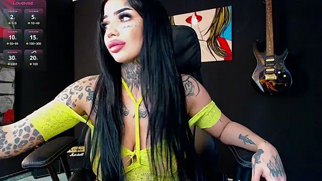 inkydoll online show from October 22, 7:57 am