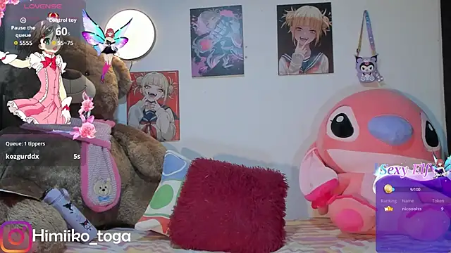 Himiiko toga online show from February 15, 3:20 am