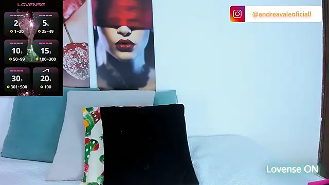 Andhrea Vale online show from December 3, 12:07 pm