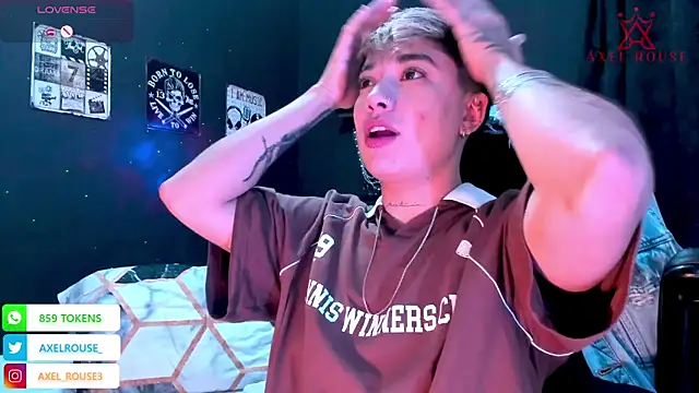 AxelRouse3 online show from January 9, 12:59 am