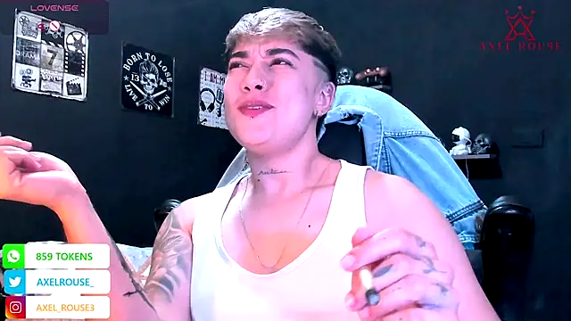 AxelRouse3 online show from December 18, 1:32 am