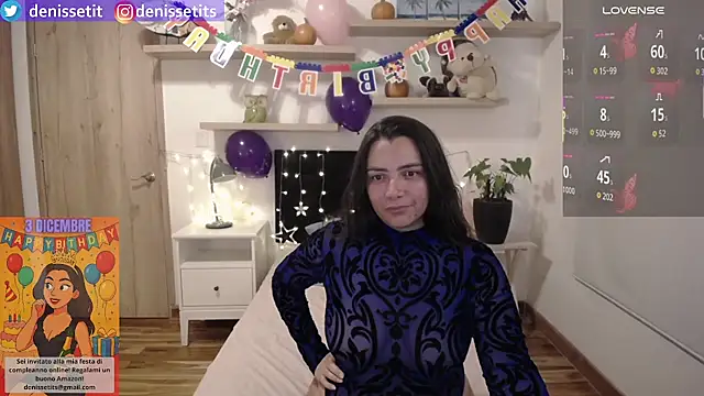 DenisseTits online show from December 4, 8:31 pm