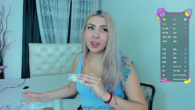 megan sexrose online show from October 29, 4:39 am