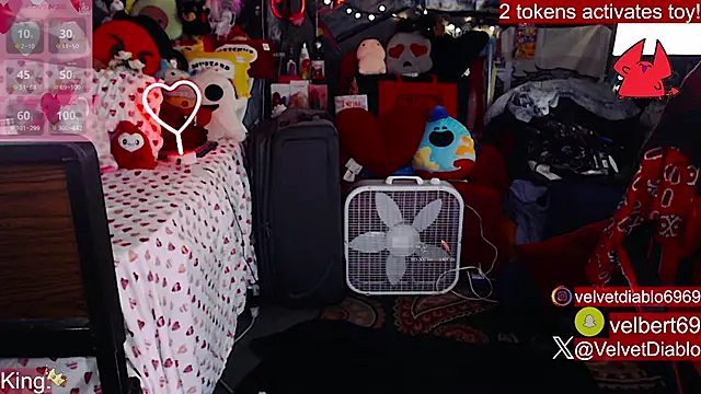 VelvetDiablo online show from February 5, 1:19 am