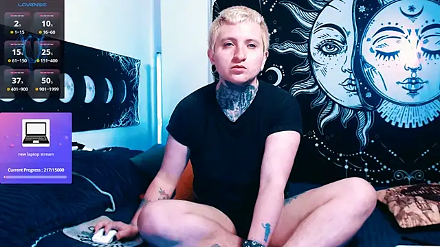 Marieblueeyes online show from February 6, 1:31 am