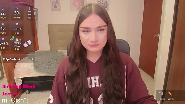 Miley Baker online show from September 26, 2:47 pm