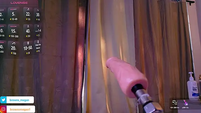 Megan browns1 online show from November 21, 1:24 pm