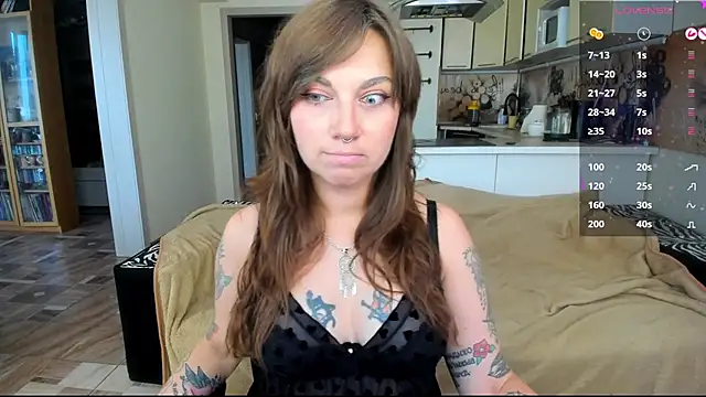 Snapshot of StacyTigerr chatting on October 8, 12:42 pm StacyTigerr online show from October 8, 12:42 pm