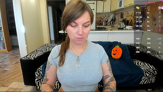 Snapshot of StacyTigerr chatting on October 18, 11:35 am StacyTigerr online show from October 18, 11:35 am