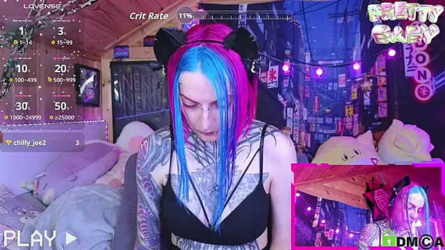 NekoCyber online show from October 23, 5:13 am