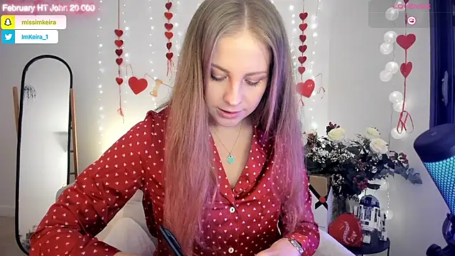 ImKeira online show from February 14, 7:38 pm